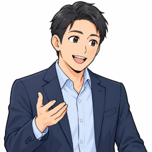 企業担当者のイラスト